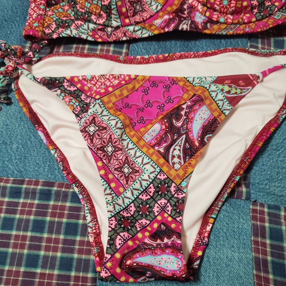 Victiria Secret Bombshell Bikini Patchwork - image 3